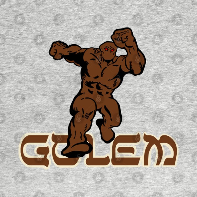 Golem and logo by Slabafinety